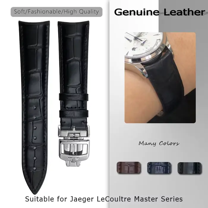 Bracelet de montre en cuir de veau