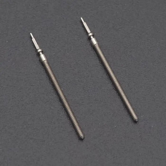 Tiss 1 - Pièces de rechange pour montre - Tige de remplacement en acier inoxydable - Couronne compatible avec les