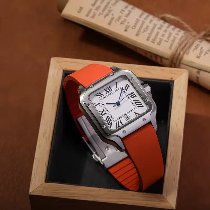 Bracelet de montre en caoutchouc fluoré CTS FKM