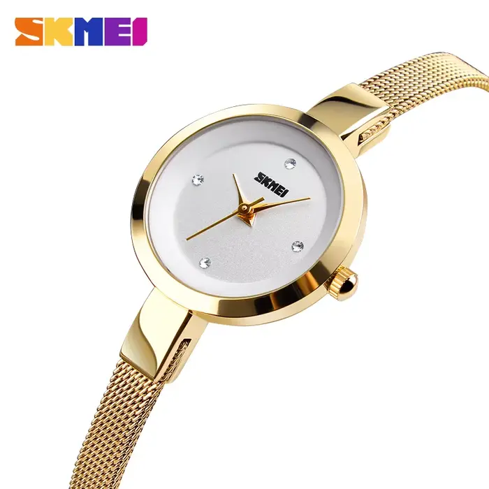 Montre-bracelet de luxe étanche pour fille et femme