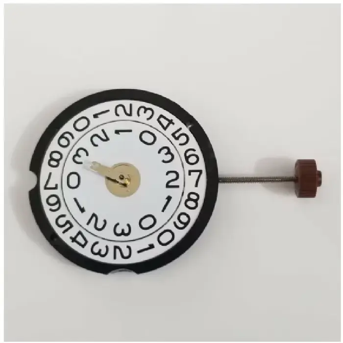 Suisse nouveau mouvement de montre Ronda 509 3 aiguilles grande Date à 3:00
