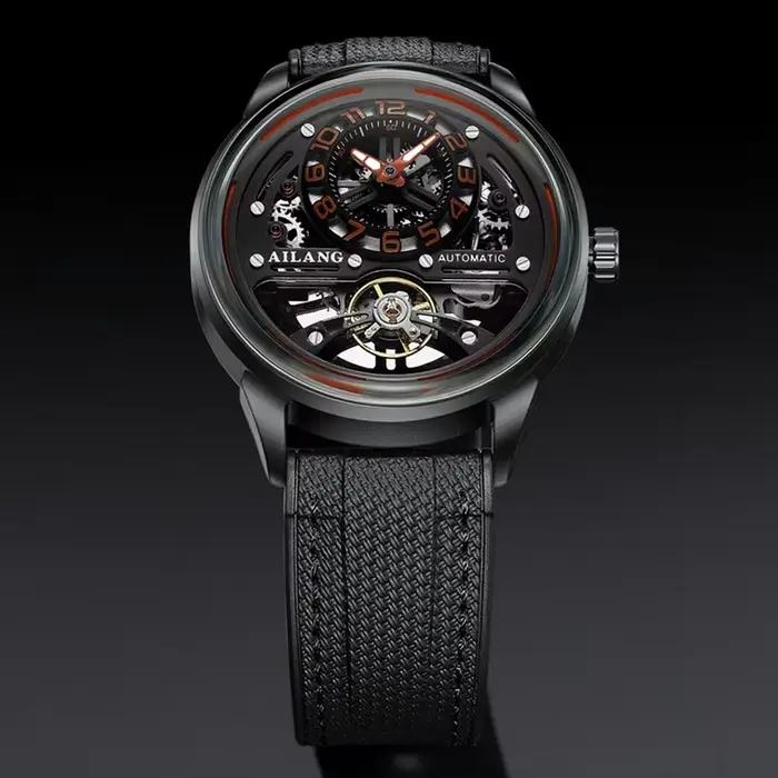 Nouvelle Montre Mécanique Automatique Sportive AILANG Tourbillon au Design Attrayant