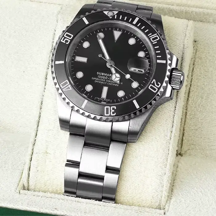 Bracelet de montre en acier inoxydable massif 904L
