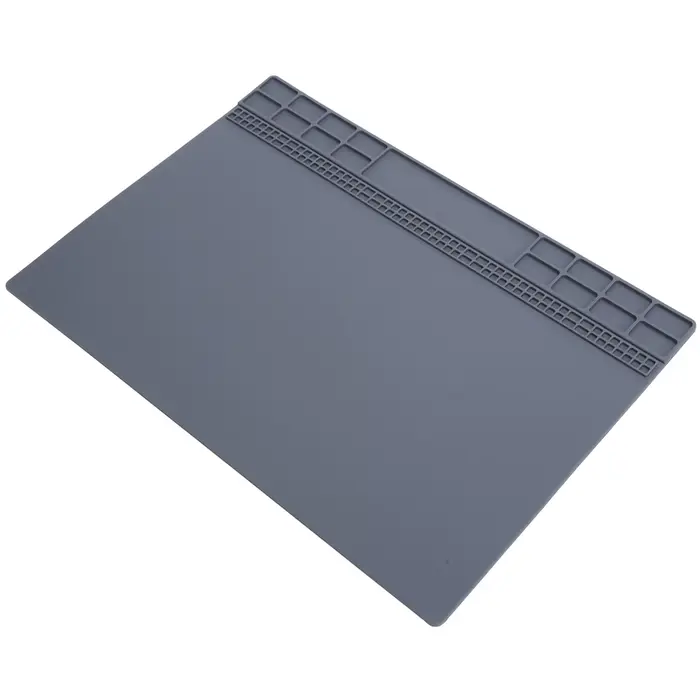 Tapis en caoutchouc antidérapant pour table de réparation de montres