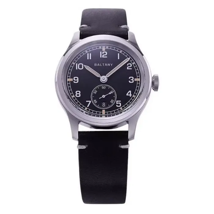Baltany – montre automatique pour hommes, 39mm, montre-bracelet mécanique, saphir lumineux, étanche 