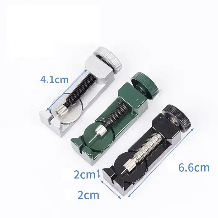 Ajusteur de bracelet de montre avec goupille