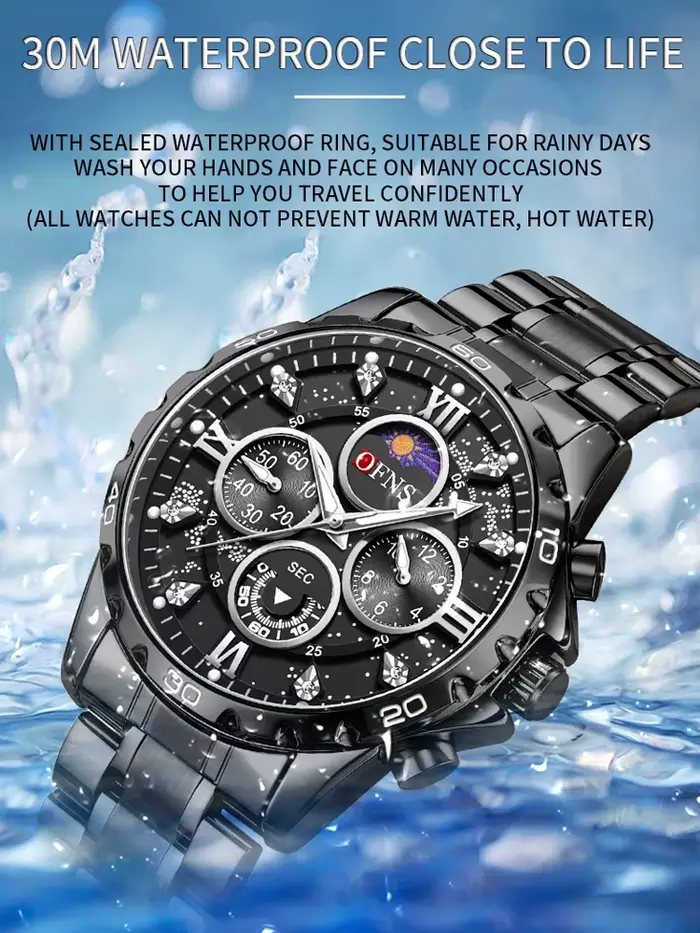 Montre militaire de luxe pour hommes