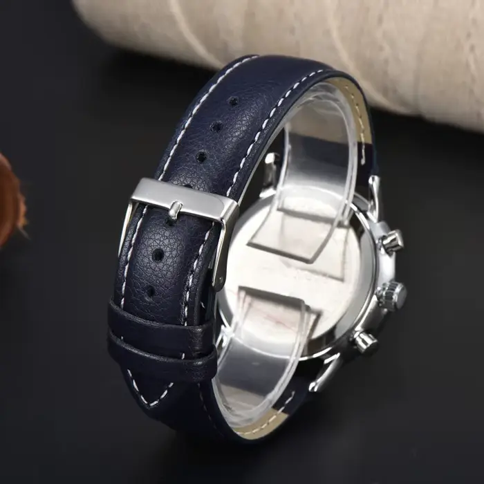 Montre à quartz rétro pour hommes de la série Zeppelin Hindenburg