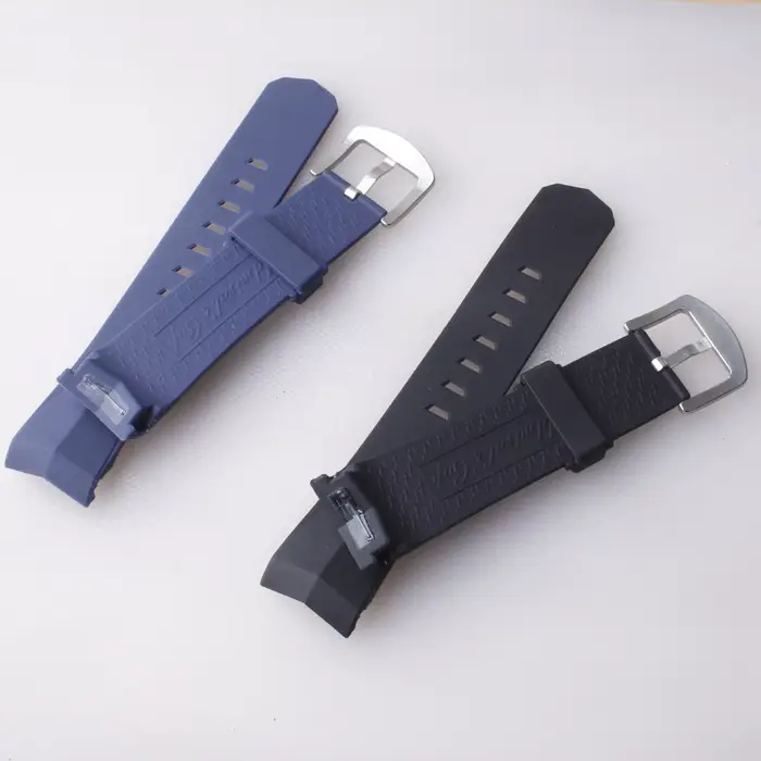 Bracelet de montre en silicone 22mm 24mm pour homme et femme, sportif, résistant à l'eau, adapté aux montres intelligentes, idéal pour toutes les saisons