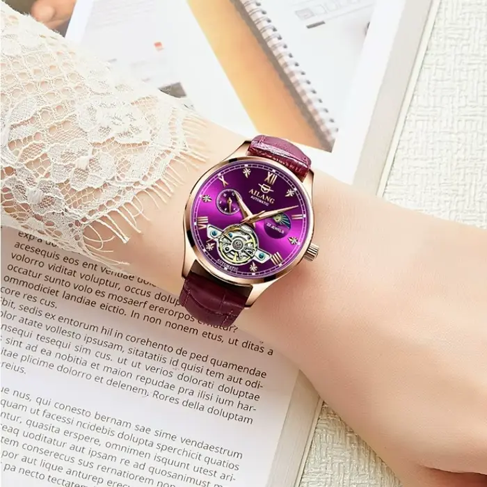 Montre automatique AILANG Tourbillon pour femmes