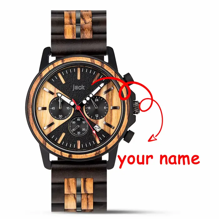 DODO DEER – montre à Quartz en bois naturel