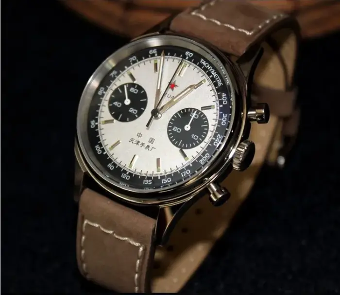 Montre chronographe SEA-GULL Panda