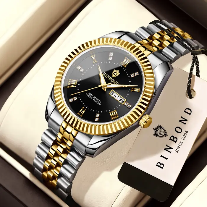 Montre homme BINBOND Week Display