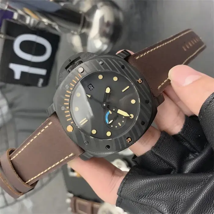 Montre mécanique unisexe XIKUO avec mouvement automatique et boîtier en acier inoxydable pour homme et femme occassions diverses