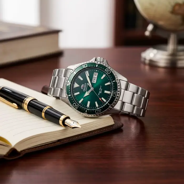 Montre automatique de plongée japonaise Orient pour hommes