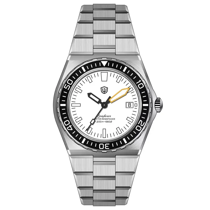 Watchdives WD0017 41mm Montre pour homme Ronda 515 VH31 Montres à quartz à seconde fluide Verre saph