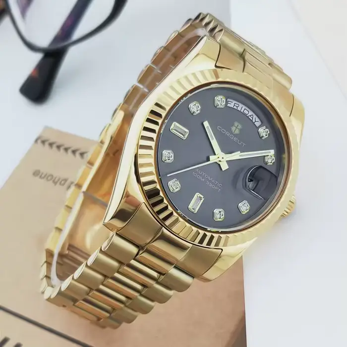 COTGEUT 36mm 39mm montre mécanique automatique hommes d'affaires haut de gamme luxe