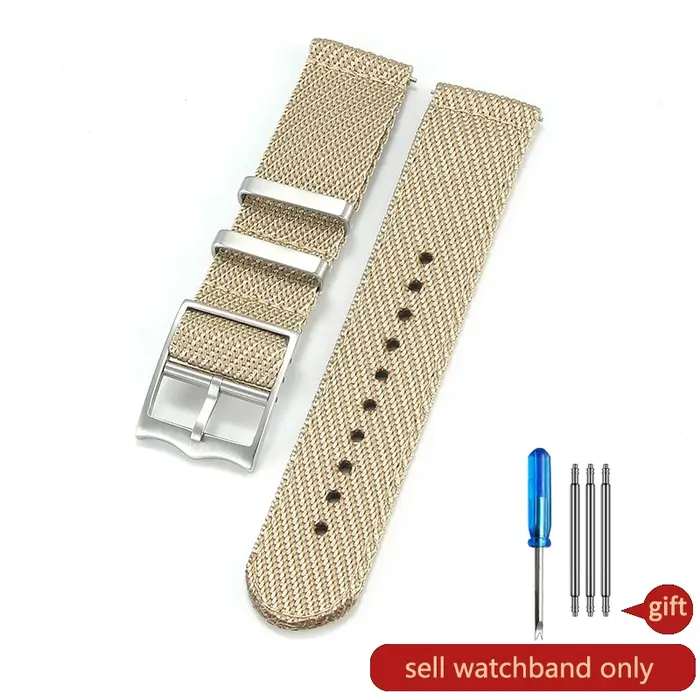 Pour Tudor 1958 Black Bay série respirant imperméable en Nylon toile bracelet de montre 20 22mm dégagement rapide