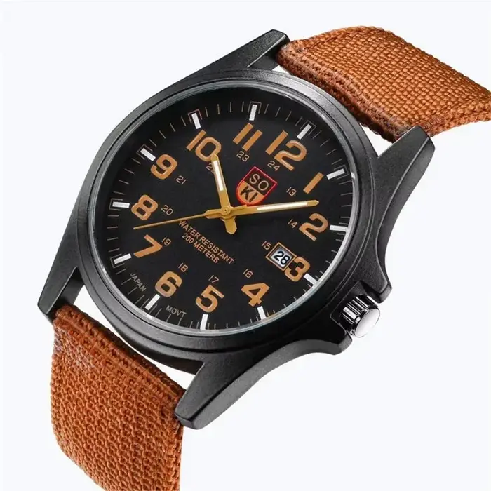 Montres de sport décontractées pour hommes