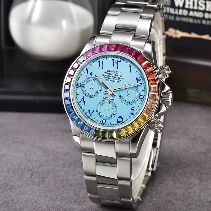Montre arc-en-ciel lunette Sport