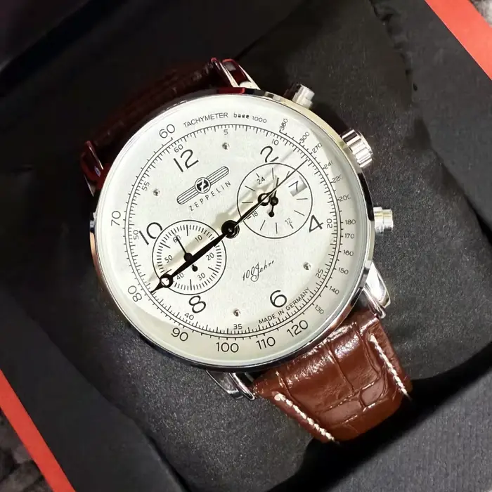 Zeppelin Memorial 20 Montre automatique pour homme avec calendrier
