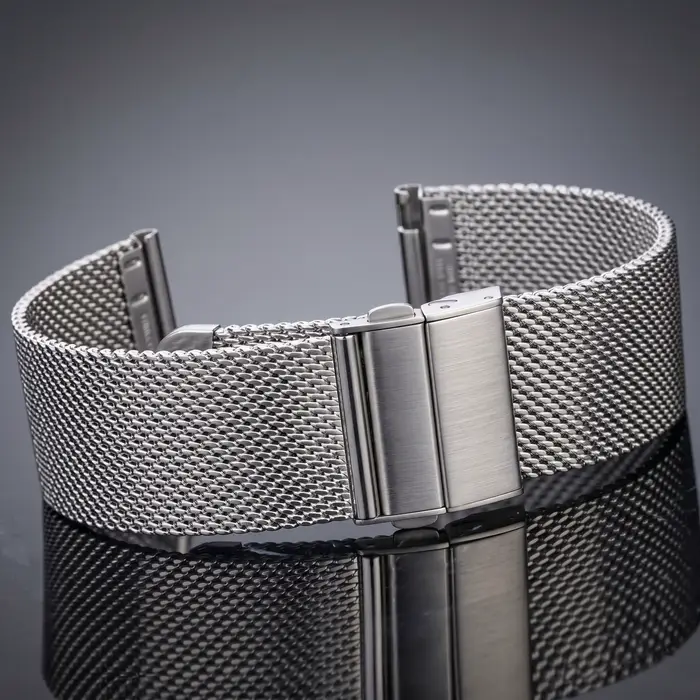 Bracelet de montre en maille milanaise 16 18 20 22 mm à libération rapide en acier inoxydable pour Galaxy Watch 4 5