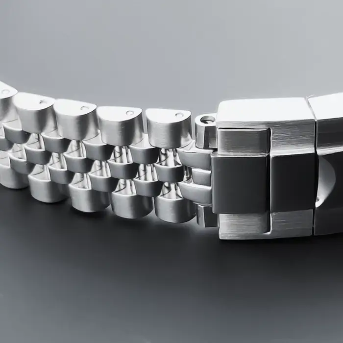 Bracelet présidentiel solide en argent