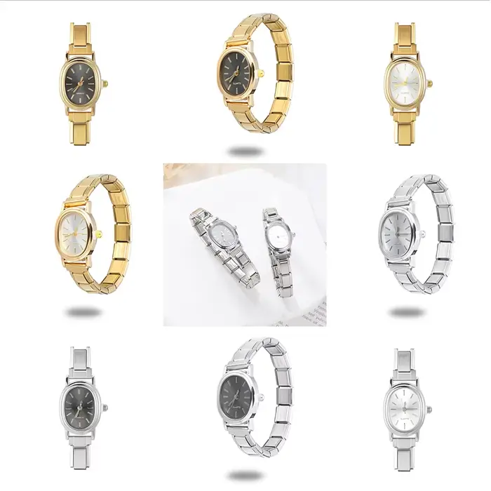 Montre simple en acier inoxydable cuivre antique plaqué unisexe classique pour hommes et femmes occasions spéciales cadeaux étudiants