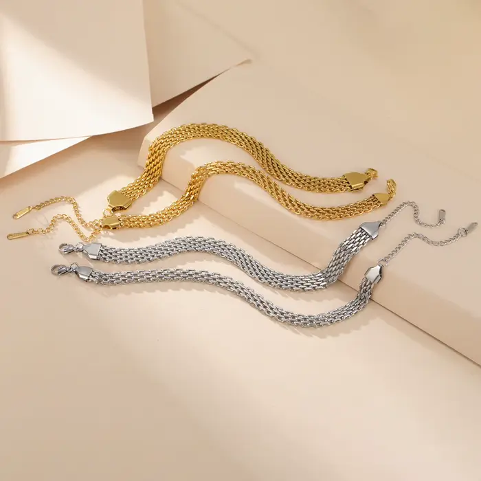Cazador – Bracelet tendance en maille pour femmes