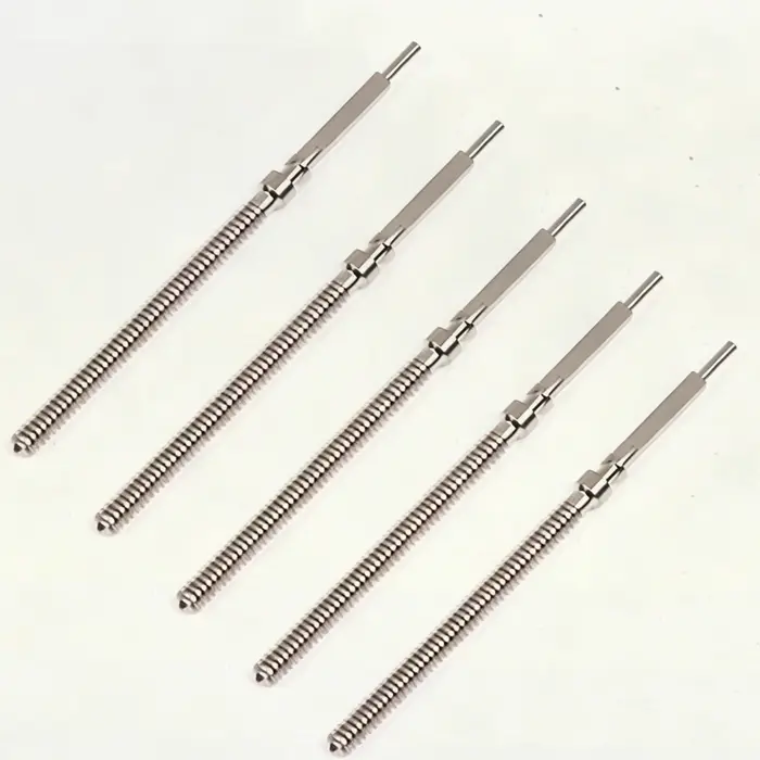 Kit de remplacement de tiges de remontage et couronnes en acier pour montres Omega 565/561/564/601/750/751 (1/3/5