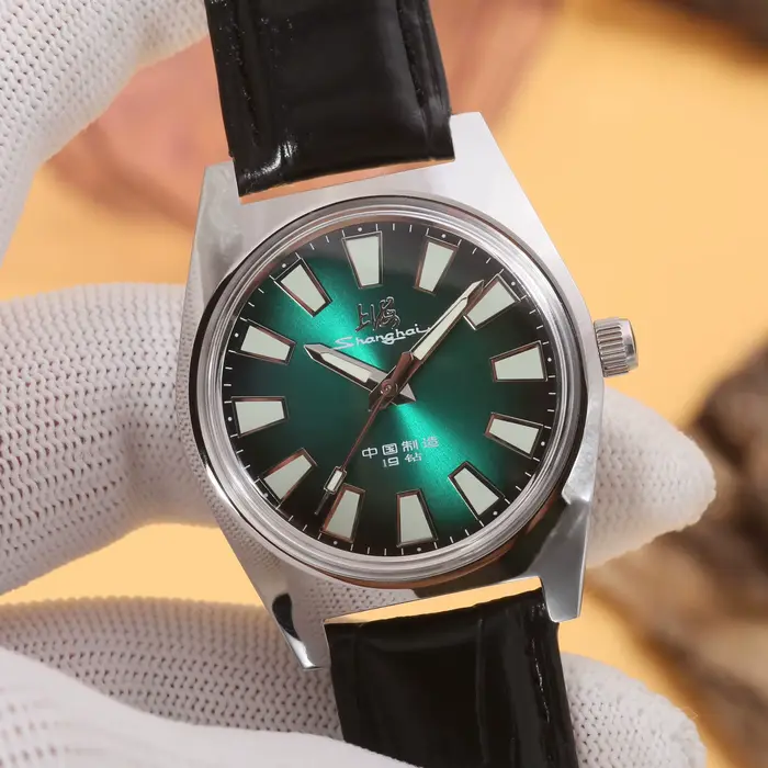 Shanghai 36MM montre mécanique à remontage manuel 7120