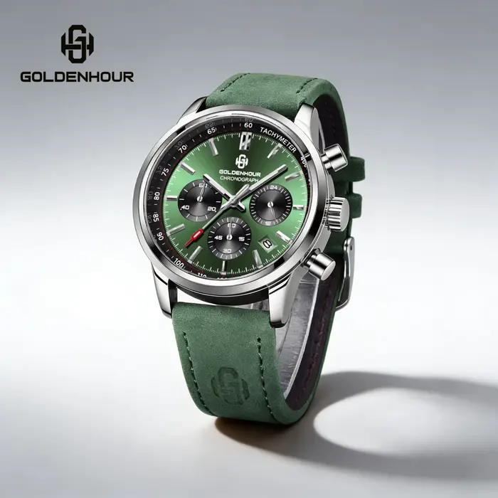 Montre de luxe pour hommes GOLDENHOUR