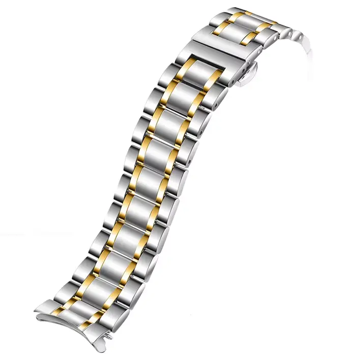Bracelet en métal incurvé pour homme et femme