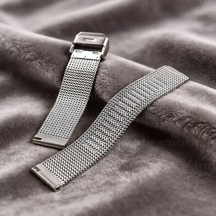 Bracelet de montre en maille métallique 18-19-20-21-22 mm à dégagement rapide
