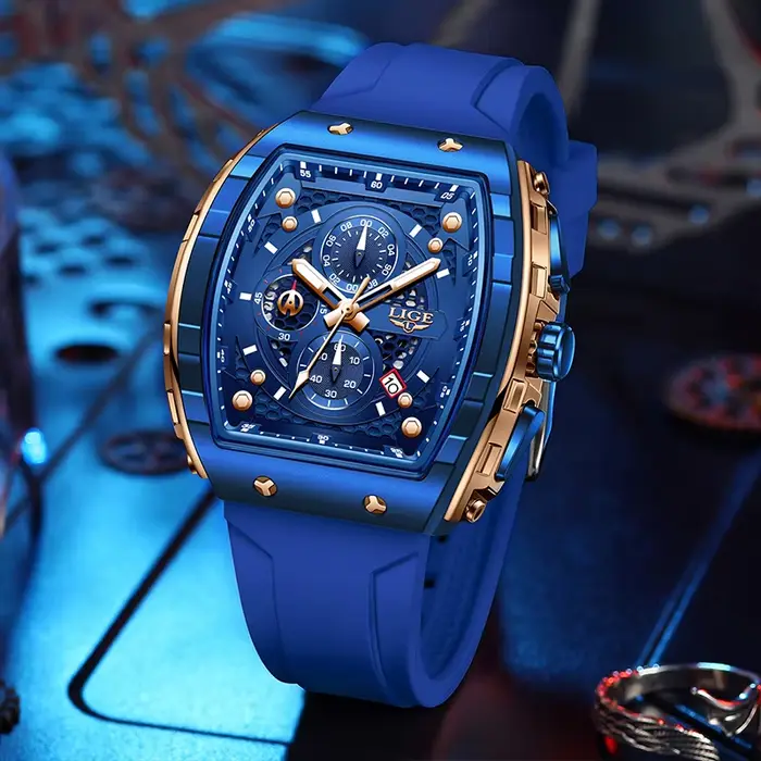 Montres de luxe de marque LIGE 2026 pour hommes