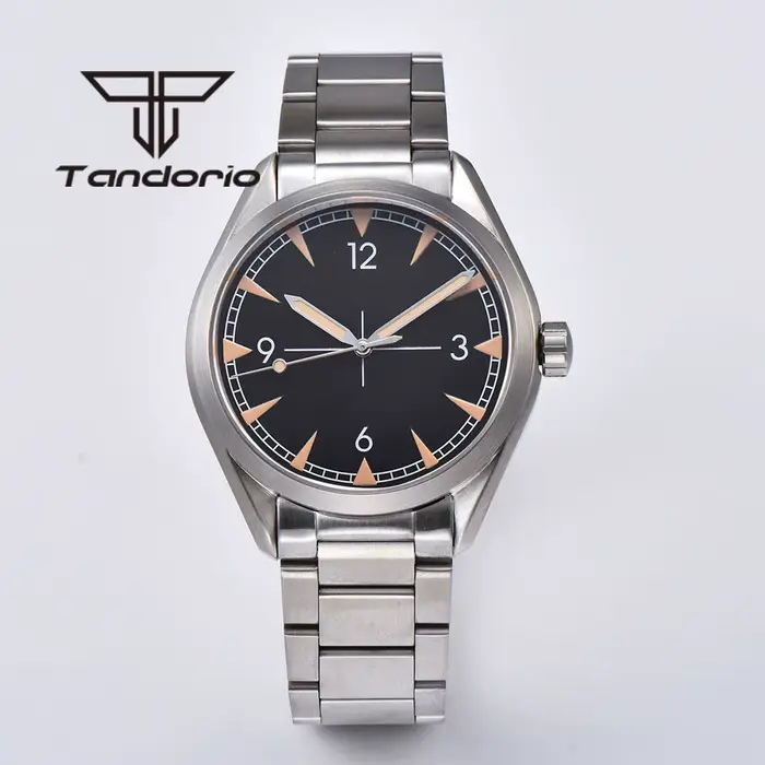 Montre-bracelet automatique en verre saphir pour homme