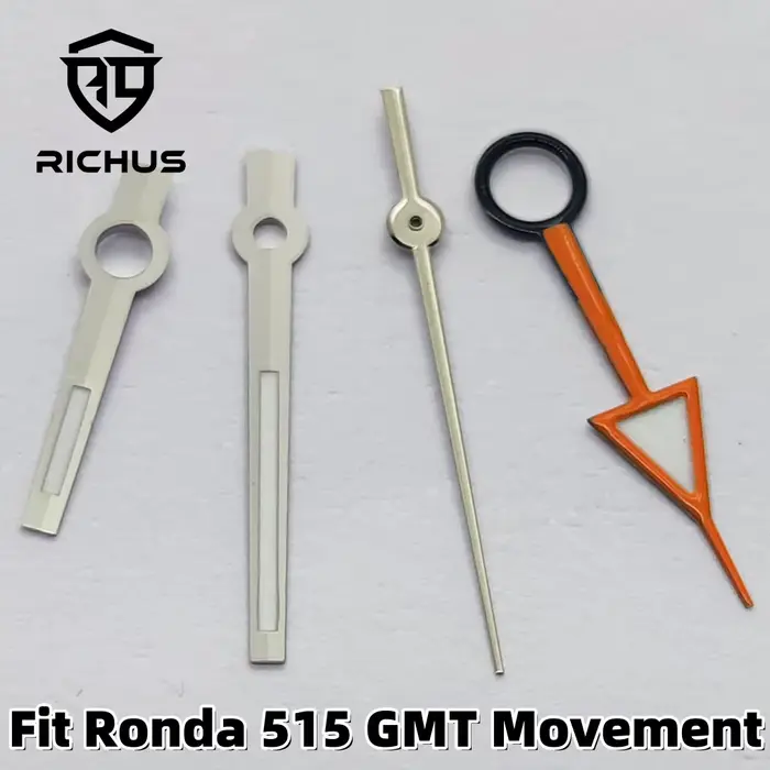 RICHUS Ronda 515 GMT aiguilles de montre argent
