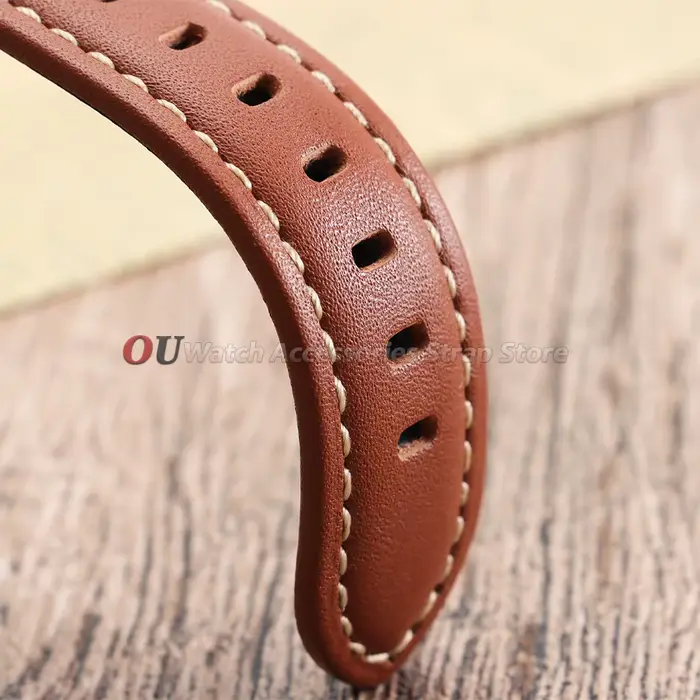 Bracelet de montre en cuir vintage pour Panerai