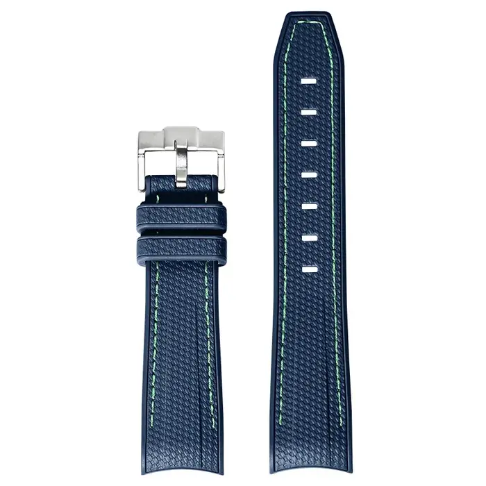 Bracelet de montre pour Omega X Swatch Joint MoonSwatch Constellation 20mm extrémité incurvée étanche Sport