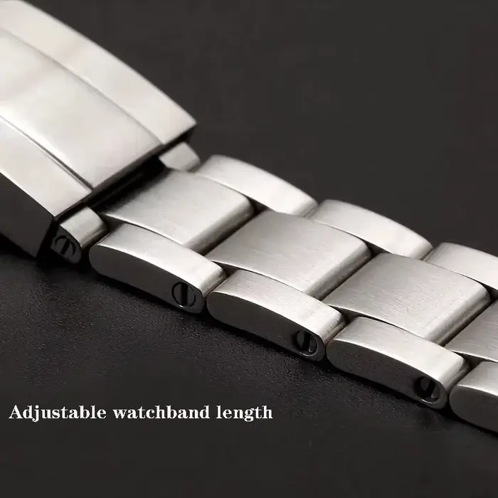Jubilee-Bracelet de montre en acier inoxydable pour homme