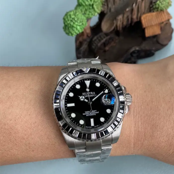 Montres Automatiques en Verre Saphir pour Homme