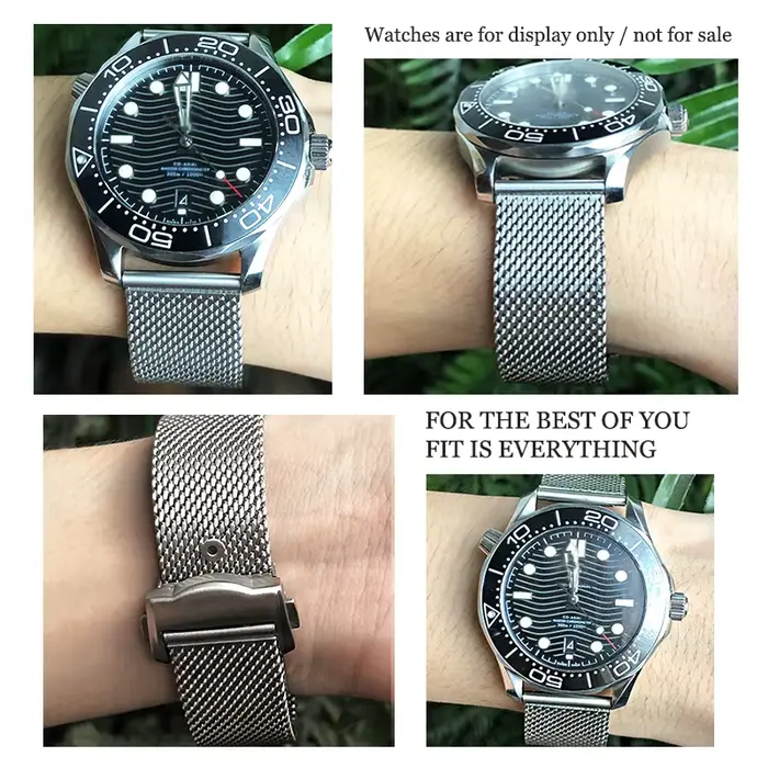 Bracelet de montre en acier inoxydable SION L