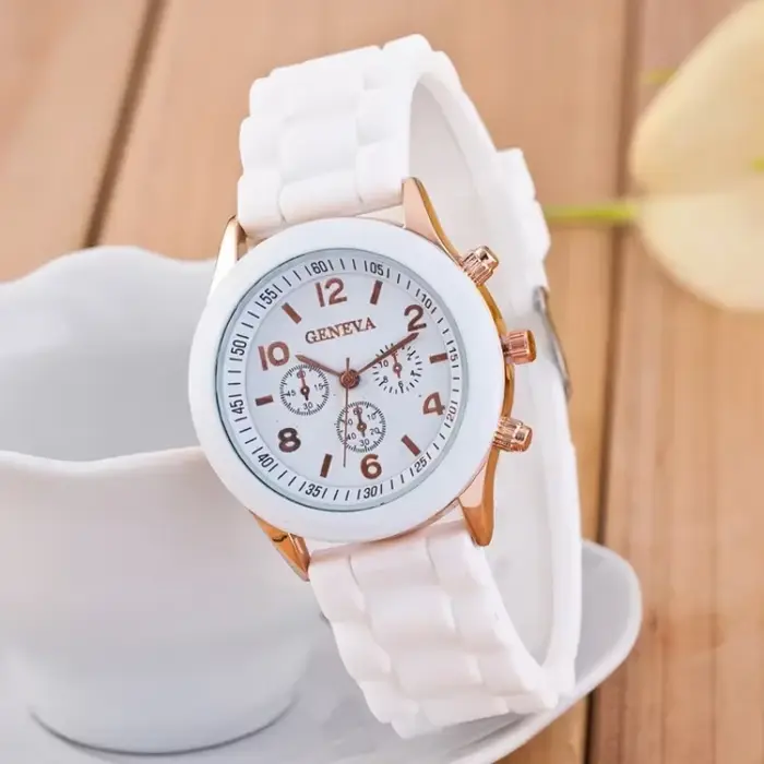 Montres pour femmes, nouvelle mode, marque de luxe, bracelet en Silicone, montre-bracelet à Quartz pour femmes, Relogio Feminino Zegarki