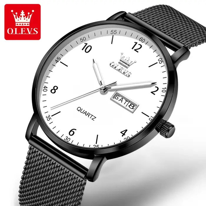 Montres à quartz originales OLEVS pour hommes