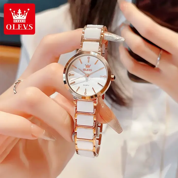 Montres OLEVS 5877 en promotion pour femme