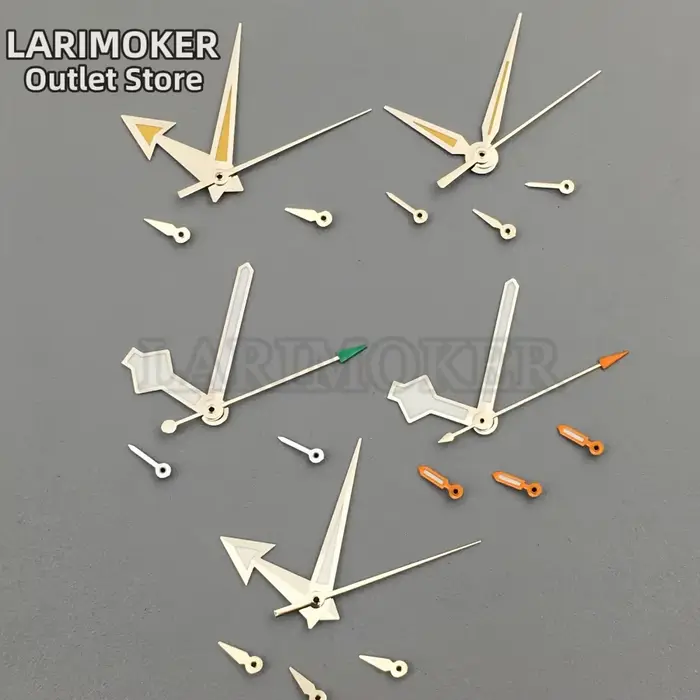 LARIMOKER – montre modifiée, accessoires manuels, chronométrage multifonctionnel, vert lumineux, adapté au mouvement à Quartz VK63 VK64