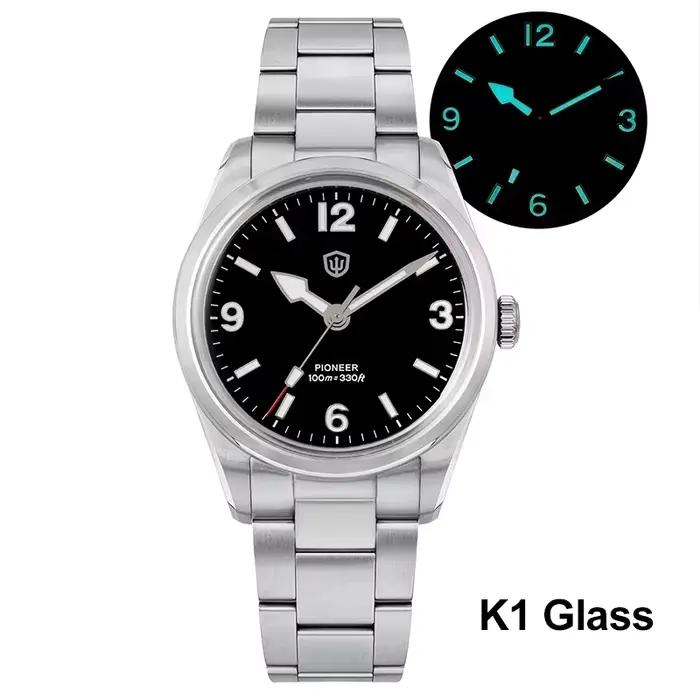 Watchdives WD1960S V2 montre à quartz, nouveau cadran crème, cristal saphir, montre vintage, mouveme