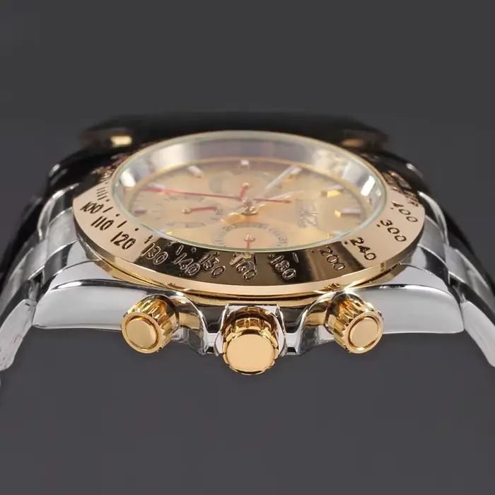 Montre Jaragar luxe multifonctionnelle automatique homme vintage résistante à l'eau multifonctionnelle occasions spéciales