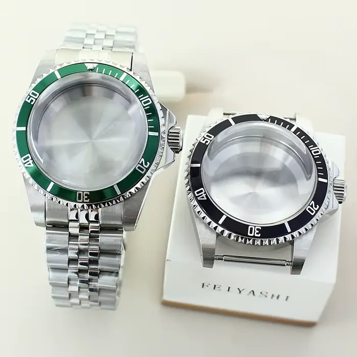 Boîtier de montre de plongée Vintage pour hommes