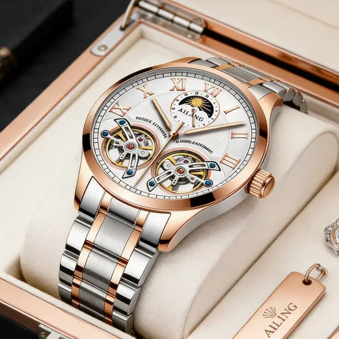 AILANG Montre mécanique automatique originale pour homme